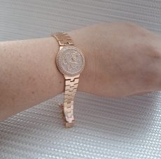 Paauksuota apyrankė "Drugelis"